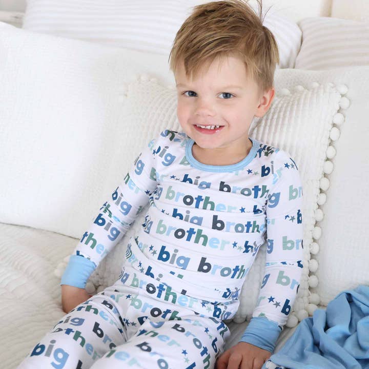 Caden Lane - Wholesale Sleepwear Set - Kids - Big Brother Two Piece Pajama Set5