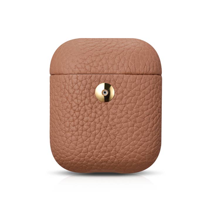 CairPods - Wholesale Earphone/Headphone Case - Unisex - Genuine Leather Pebble Series AirPods 2 Case5