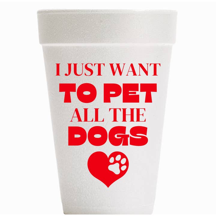 Just pet the dogs for wholesale by Southern Ink