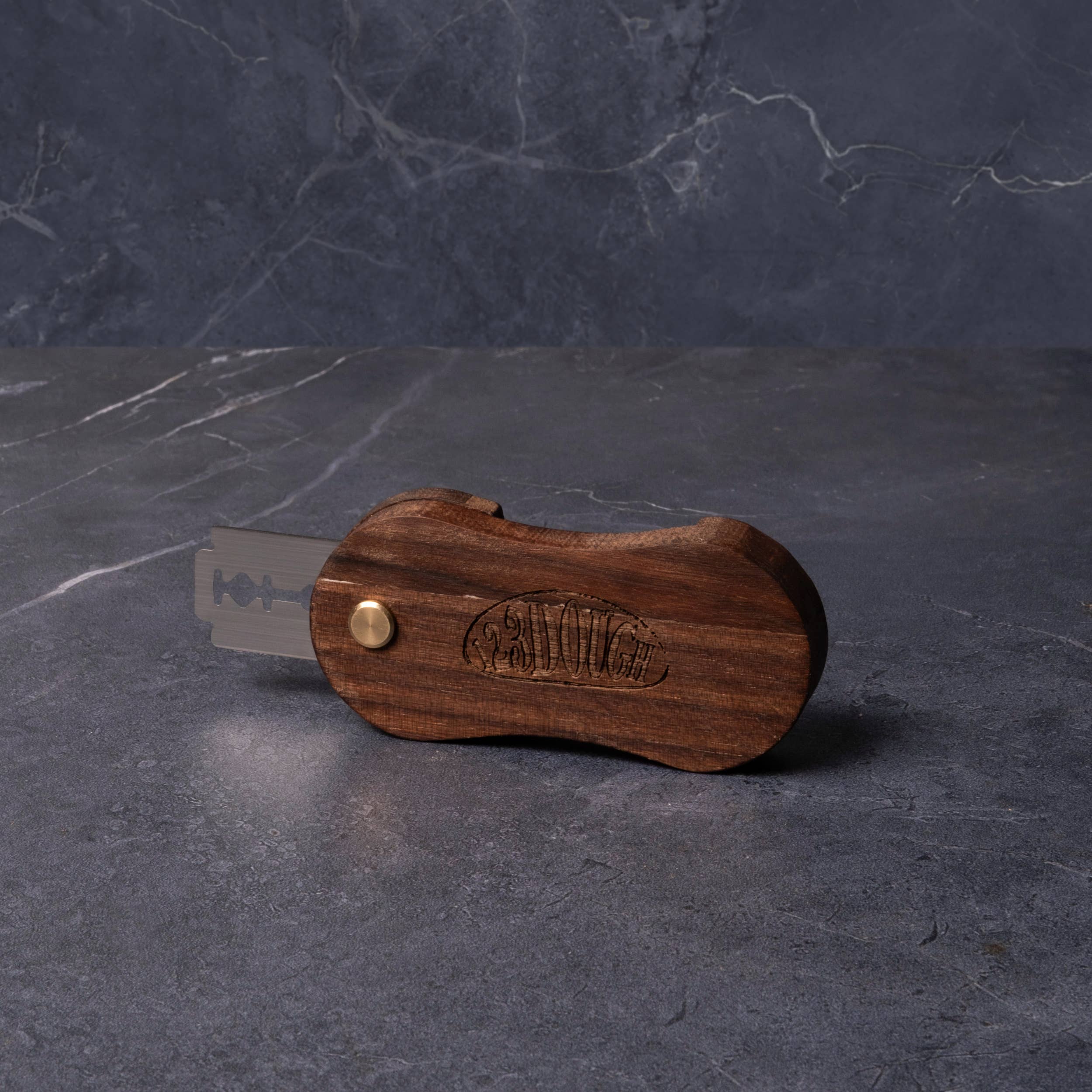 123 Farm - Wholesale Kitchen Tool/Gadget - Black Walnut Bread Scoring Lame for Dough, 3.375" – 123Dough1