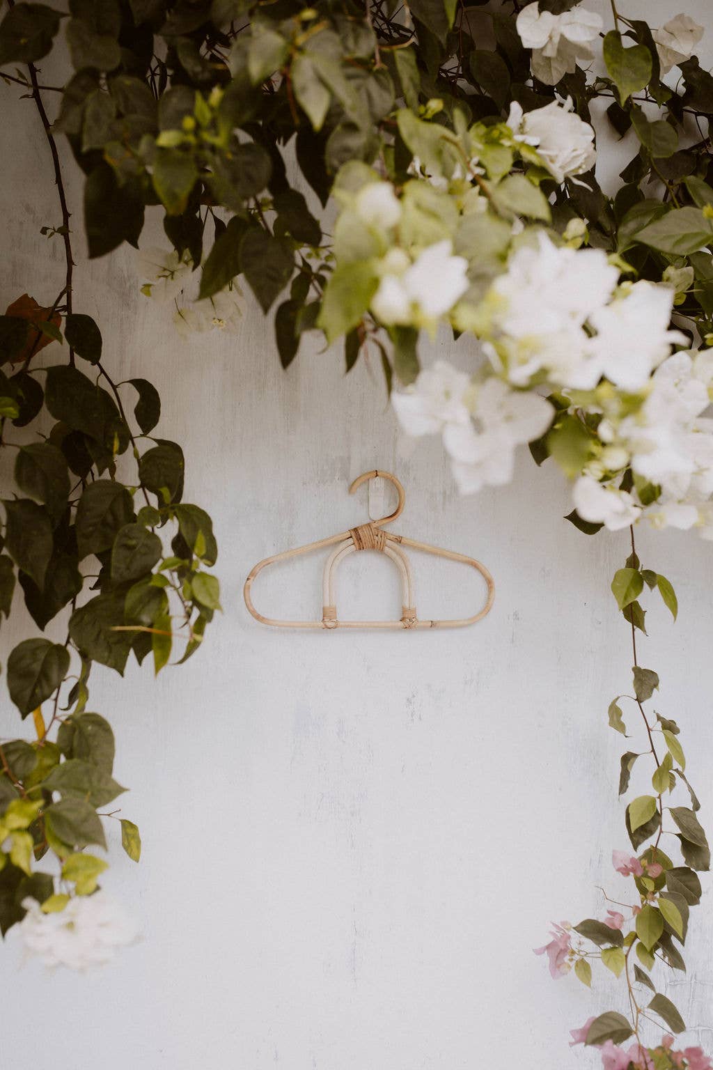 Village Thrive - Wholesale Clothes Hangers - Rainbow Rattan Hanger3