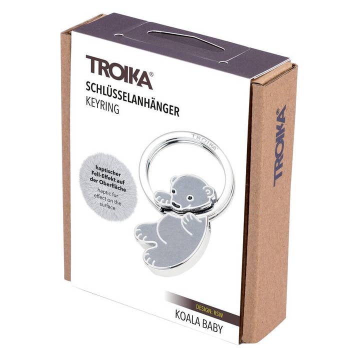 Troika, Duke Baron & Paperthinks by Brand Node, Inc. - Wholesale Keychain – Unisex - Troika BABY KOALA Charm Keychain 3