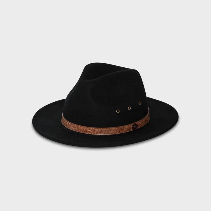 Billy Bones Club - Venta al por mayor Sombrero fedora - Unisex - Betty Fedora Negra