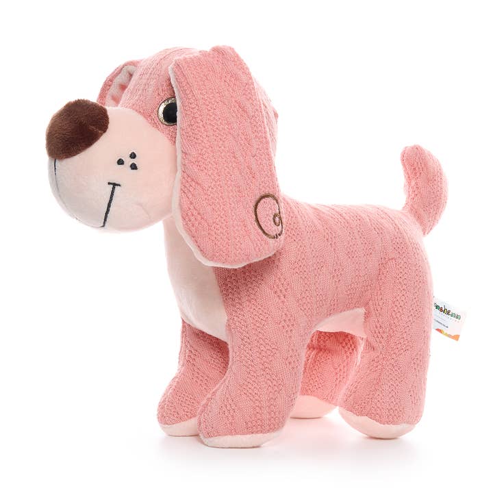 Rosa Pupster Plyschmjuk leksak | 25 cm för wholesale av BARNSHENN