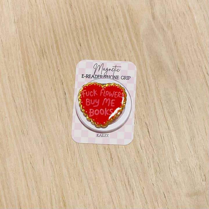 Fuck Flowers, Buy Me Books Magnetic Grip for wholesale by Kailex Boutique Wholesale