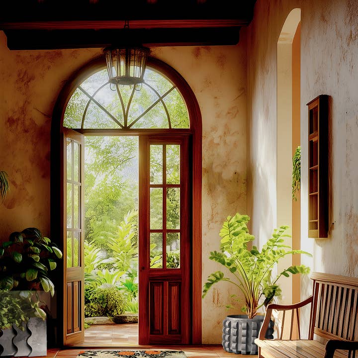 Entryways - Wholesale Door Mat - Citrus Grove Handwoven Coconut Fiber Doormat1