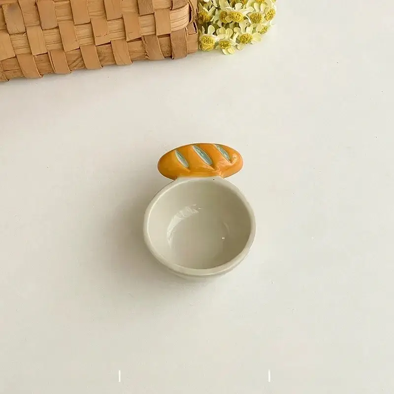 Otterware – Großhandel Gewürz-/Dipschale – Handgefertigte Mini-Keramikschalen - Brezel- & Laibgriffe0