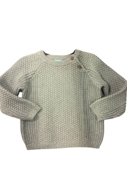 Sage Popcorn Pullover Sweater - Baby & Toddler for wholesale on Faire0