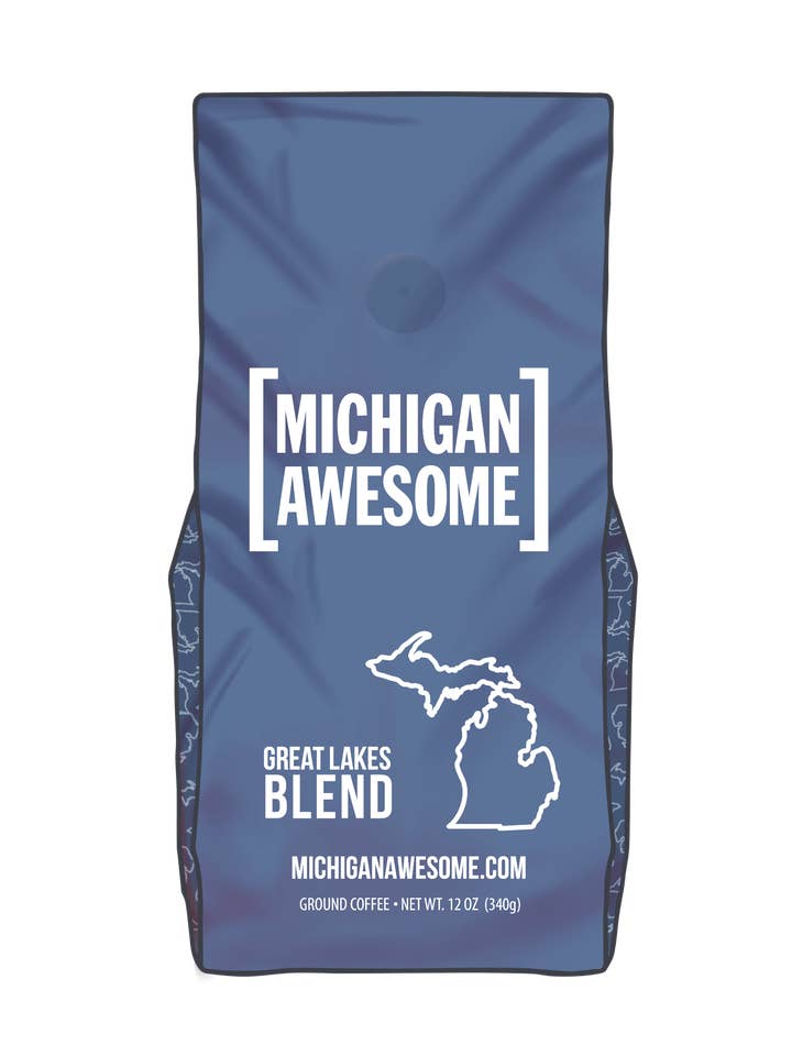 Great Lakes Blend Coffee (CASE OF 6) for wholesale by Michigan Awesome