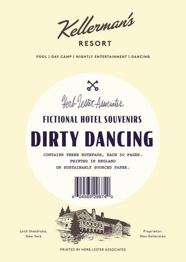 Herb Lester Associates - Wholesale Notepad - Kellerman's Resort: Fictional Hotel Notepad Set1