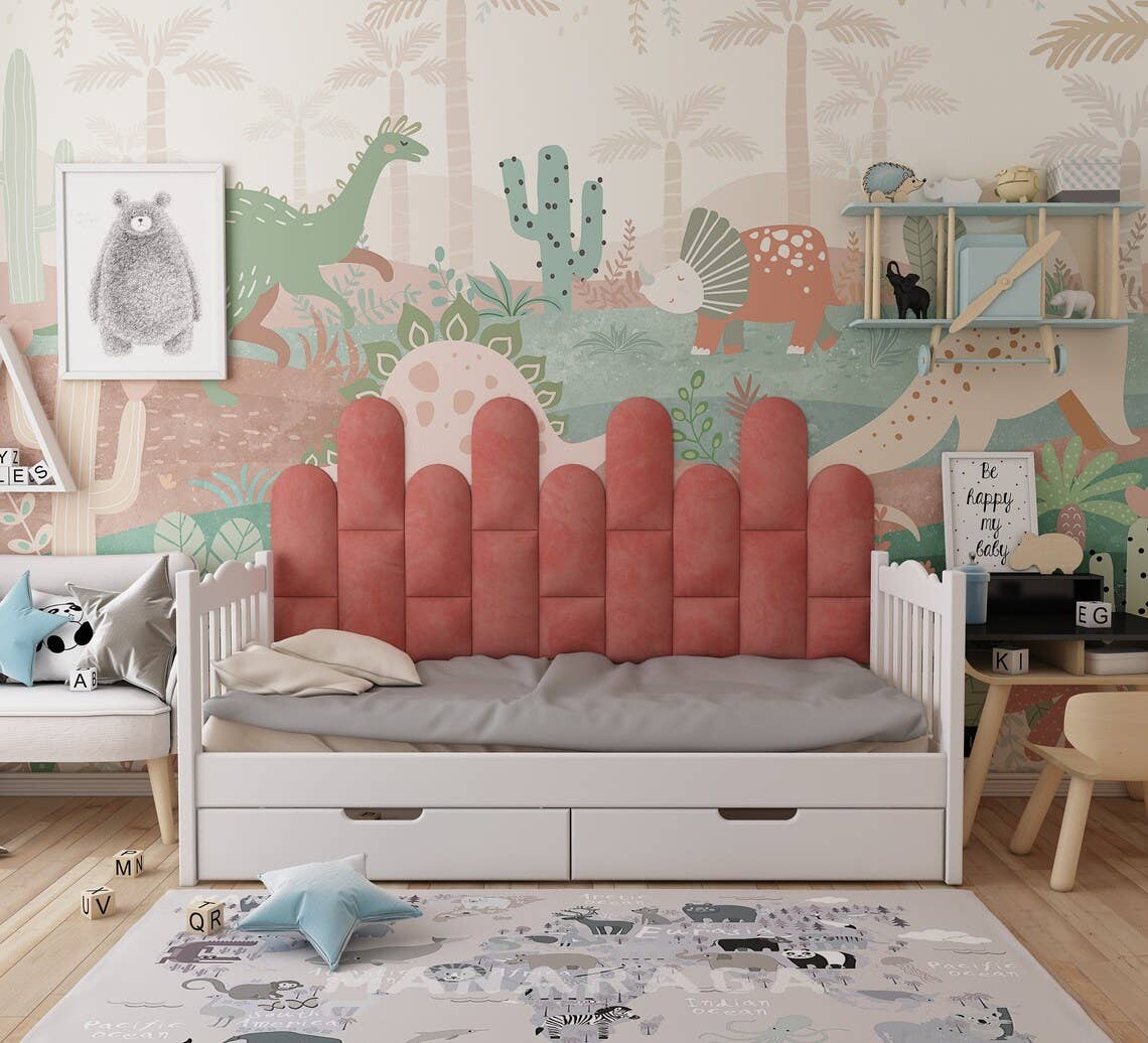 ATB-Sound sp. z o. o. - Wholesale Wall Decor - Kids & Baby - Soft Velour Acoustic Headboard Panels | Kids' Room Decor4