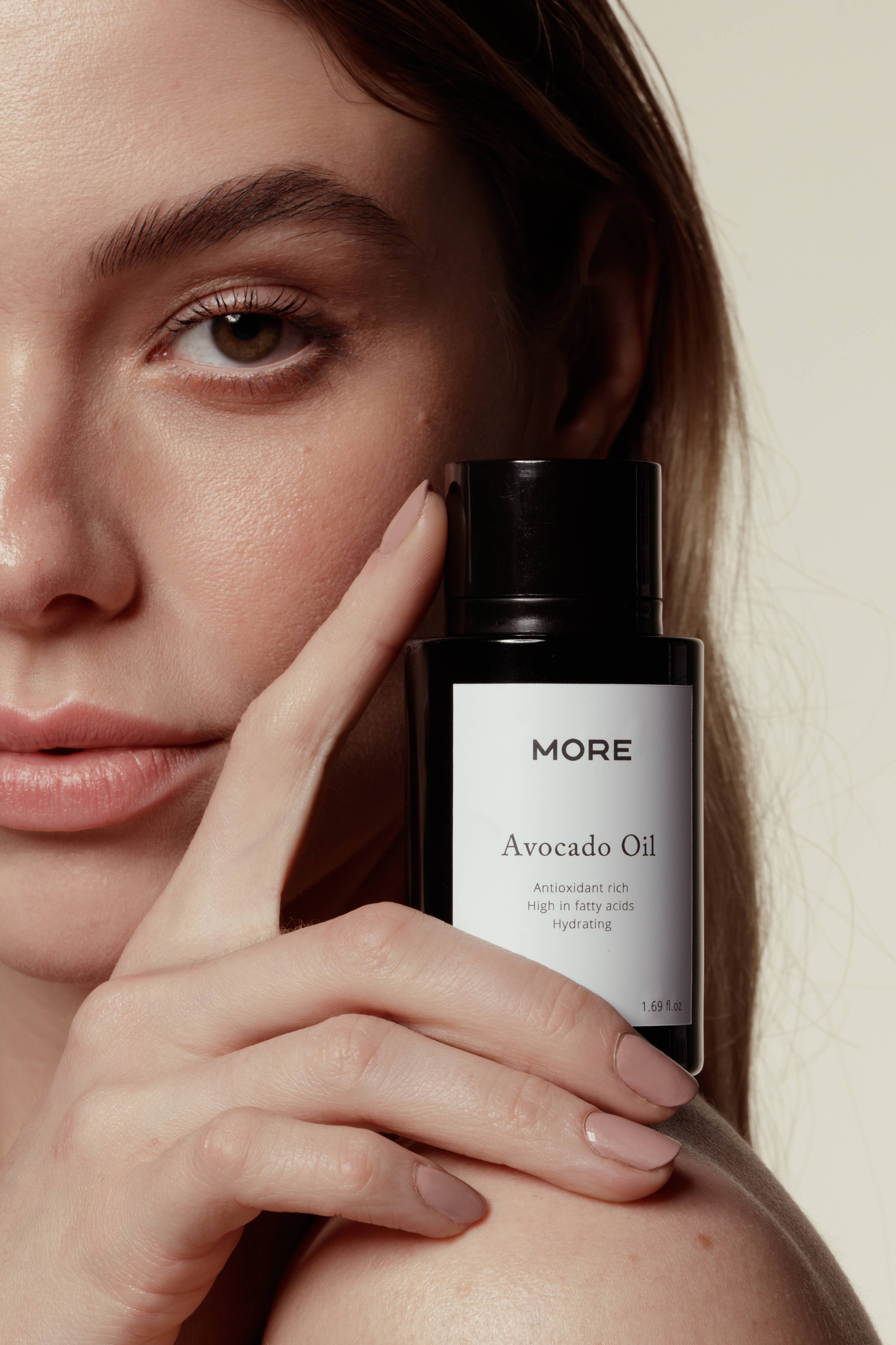 More – wholesale Bad- och kroppsolja – Avokadoolja | 100 % ekologisk och kallpressad1