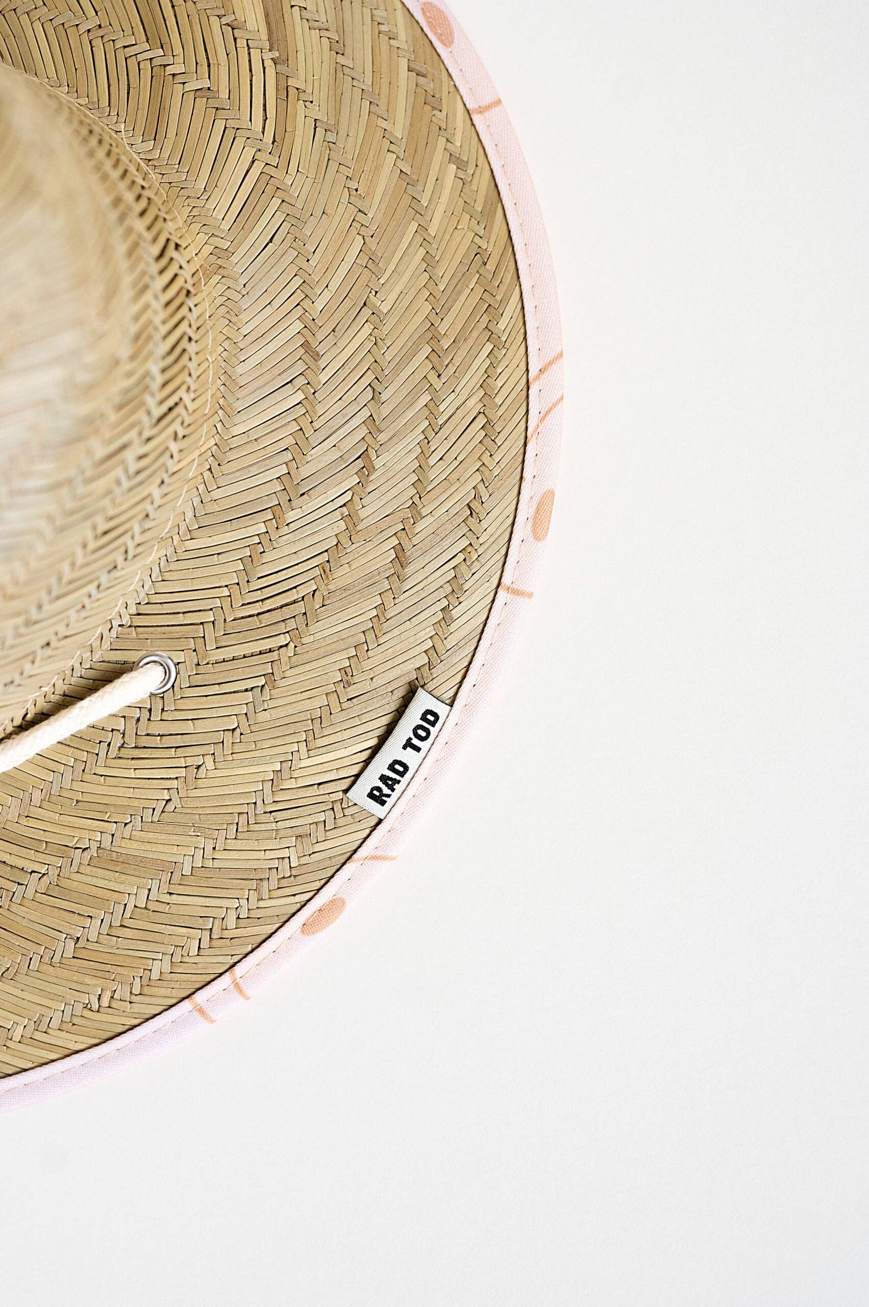 Rad Toddler Co. - Wholesale Sun Hat - Kids - TODDLER STRAW HAT - SMILEY SHORE3