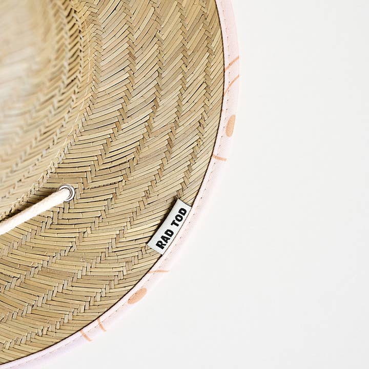 Rad Toddler Co. - Wholesale Sun Hat - Kids - TODDLER STRAW HAT - SMILEY SHORE3