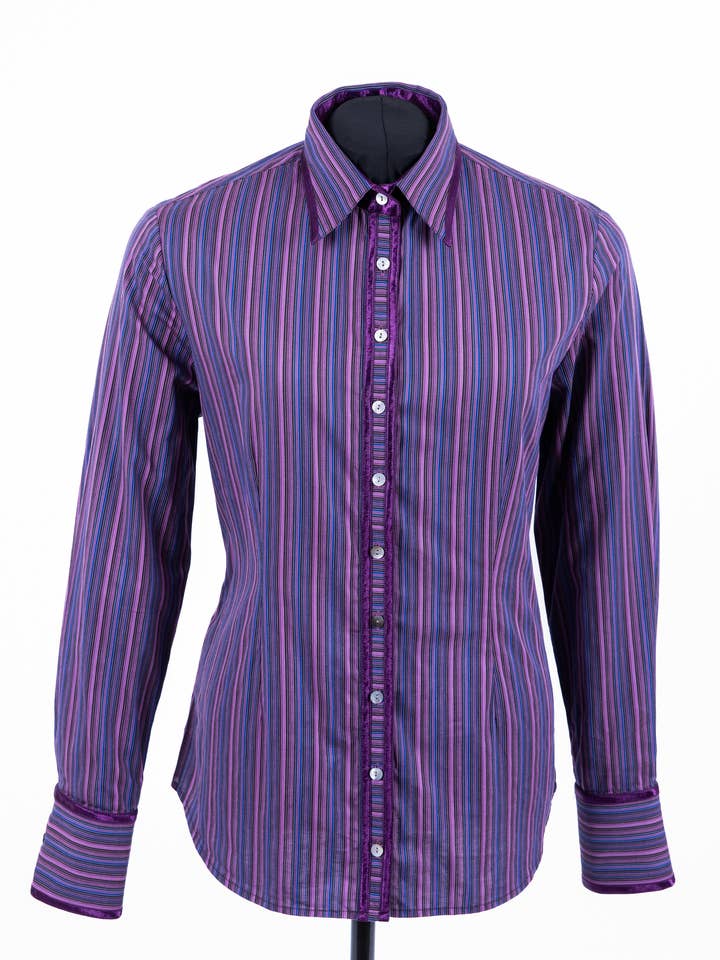 Flat Pipping Shirt RCR_001 for wholesale by Lavender Sky