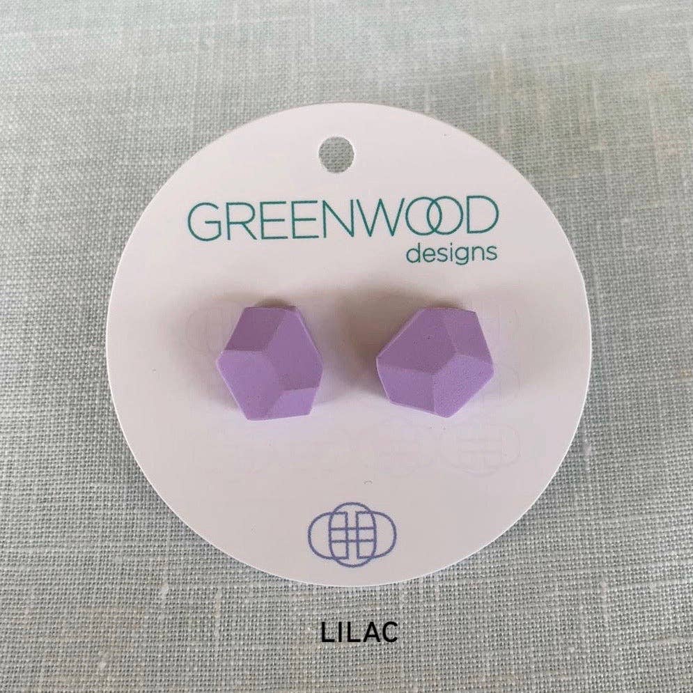 Greenwood Designs - Wholesale Stud/post earrings - Plain Rock Earrings23
