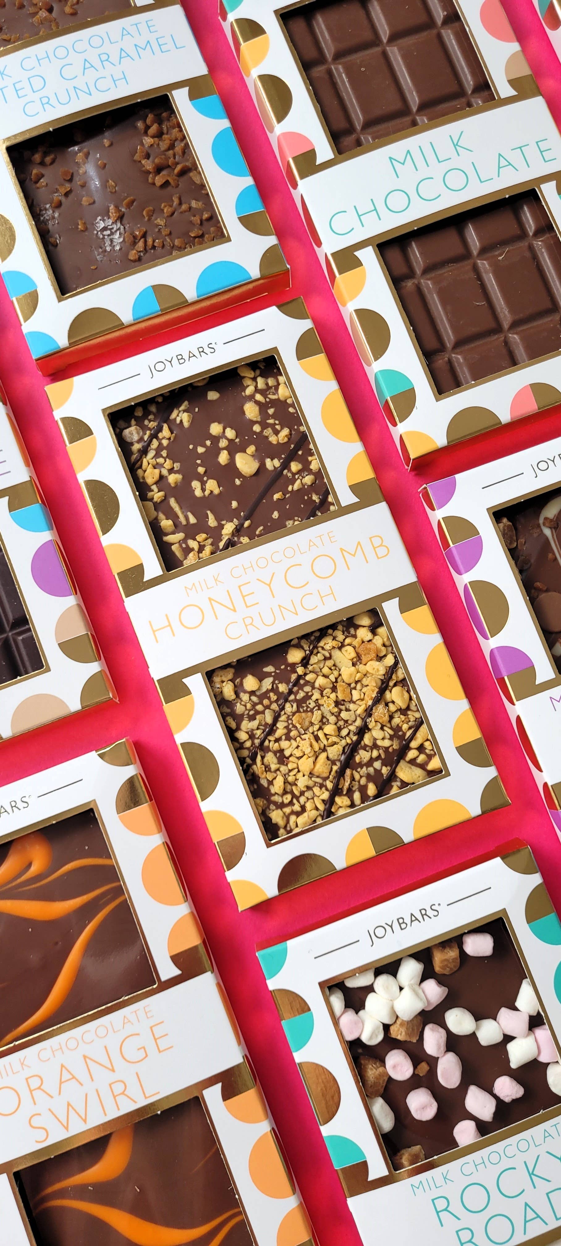 Joypots Ltd – wholesale Chocolate bar – Finest Colombian Milk Chocolate Bar - Honeycomb Crunch1