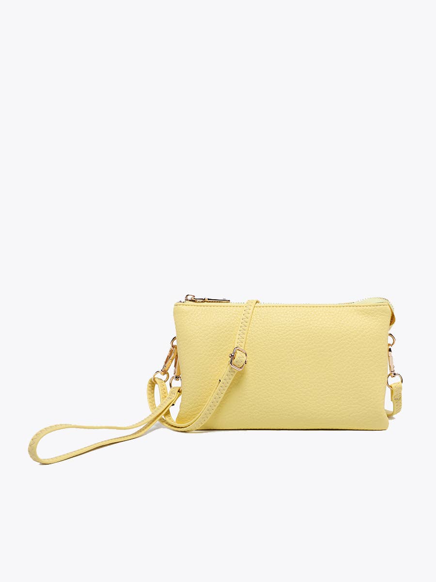 Jen & Co. - Wholesale Crossbody Bag - Women's - M013 Riley Monogrammable 3 Compartment Crossbody/Wristlet71