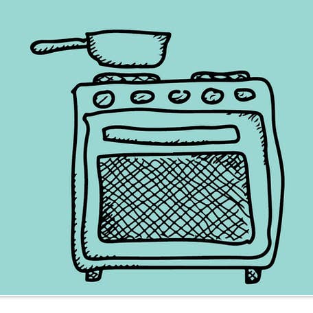 Carte de brûleur préféré sur le poêle pour la vente par Big Mood Boutique