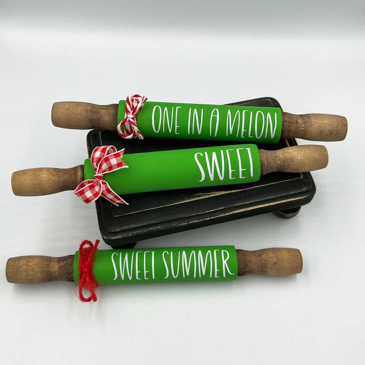 Ruaille Buaille Co - Vendita all'ingrosso Decorazioni da tavolo - Mattarelli estivi | Decorazioni a tema anguria | Decorazioni estive1