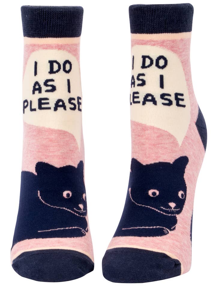 Calcetines tobilleros «I do as I P para venta al por mayor de Incognito