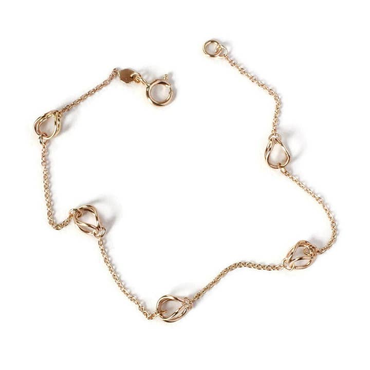 Großhandels-Armband mit ewigem Knoten -B043YG für den Großhandel von Linn.