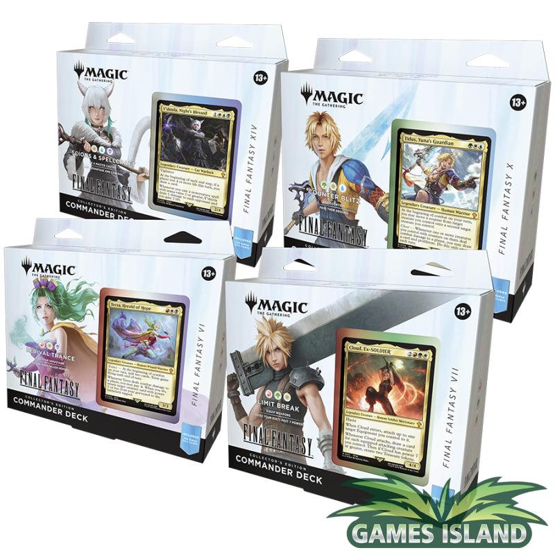 Cardshouse - Wholesale Card Game - Magic The Gathering: Final Fantasy Revival Trance Commander Deck Collector's Edition (Final Fantasy VI)1