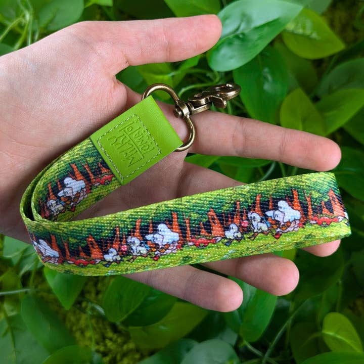 Runaway Ghost Wrist Lanyard for wholesale by Milky Tomato