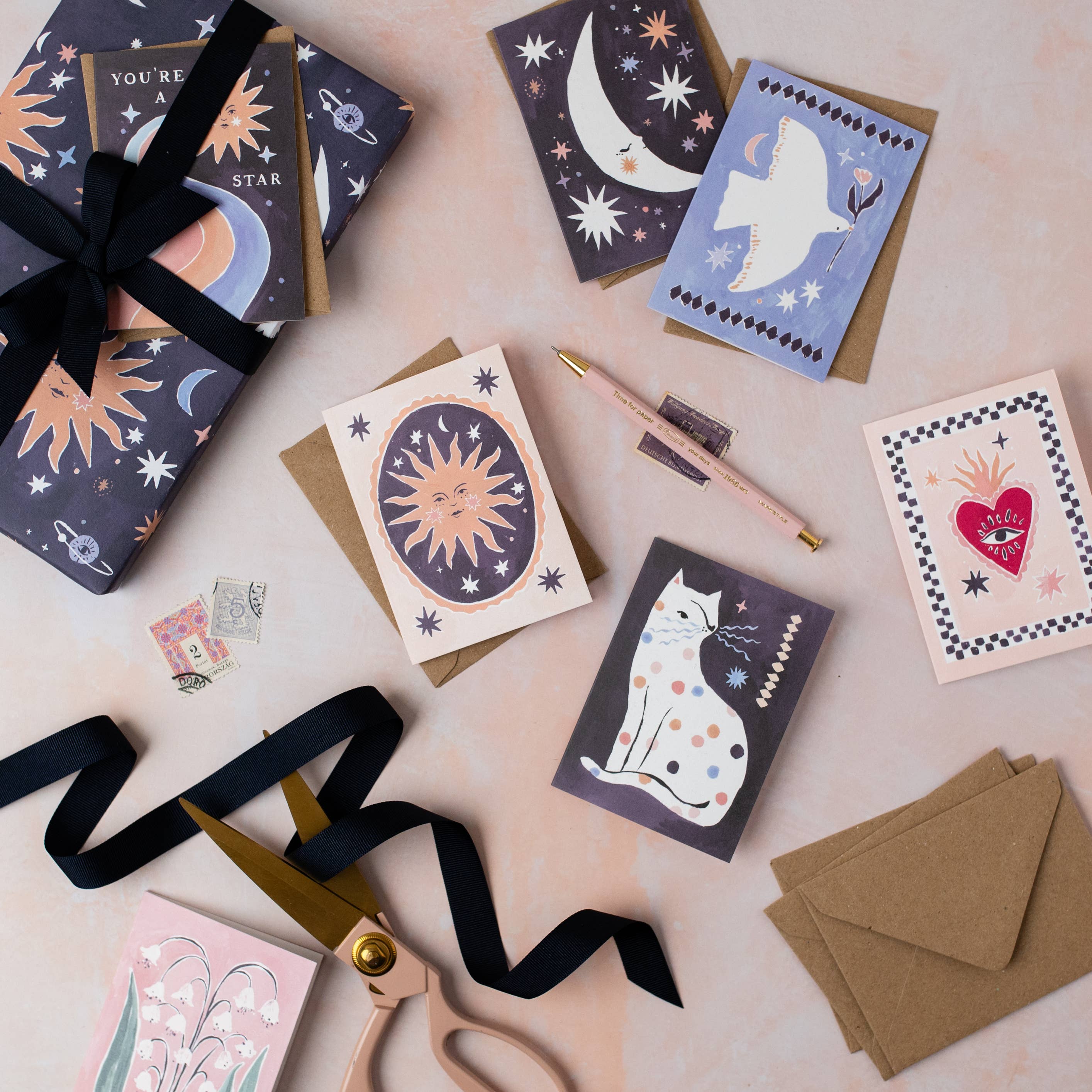 Sister Paper Co. – Großhandel Liebeskarte – Sister Paper Co. Mini-Liebeskarte Sacred Heart | Mini-Grußkarte9