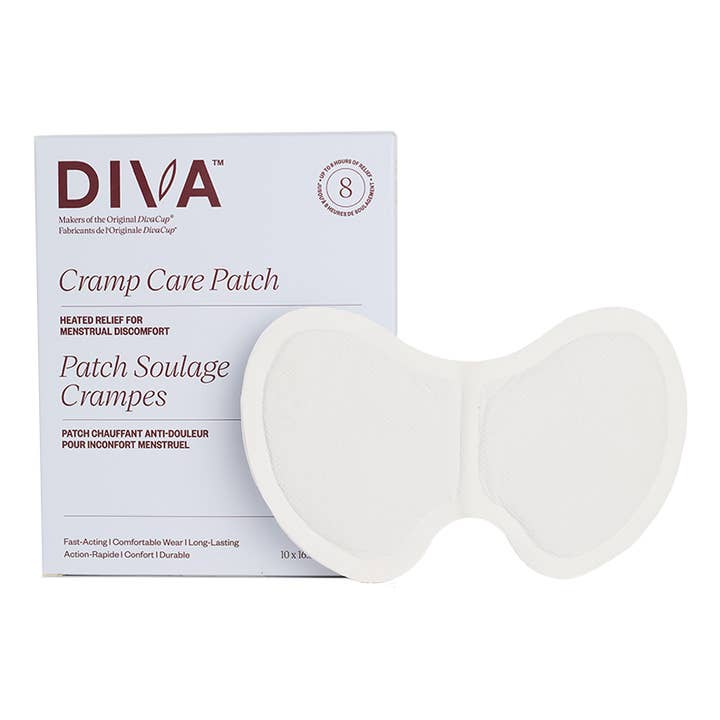 Patch de soin contre les crampes pour la vente par DIVA CANADA