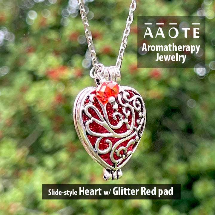 AAOTE - Wholesale Aromatherapy Necklace - Valentine Gift Aromatherapy Diffuser Locket on long chain29