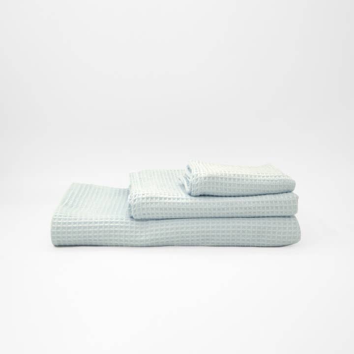 Waffle Towel 100% Cotton Blue Illusion for wholesale by SG HOGAR