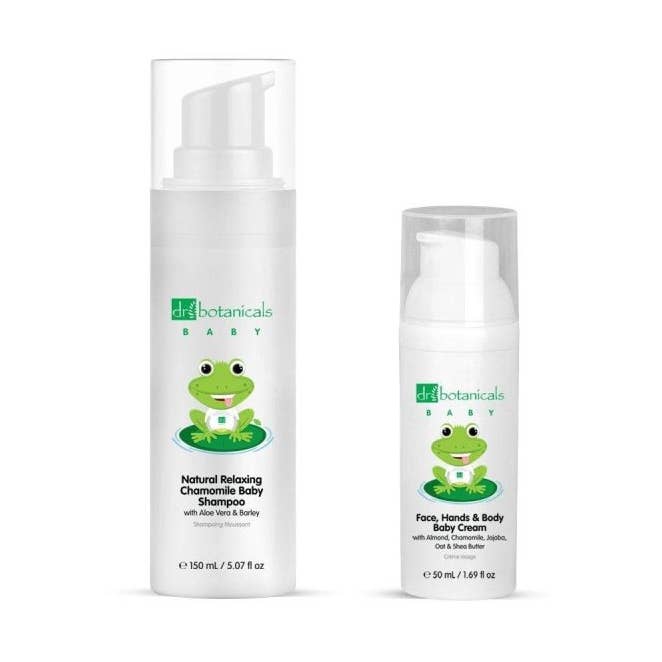Dr Botanicals Baby Bubble Bath & Cream Kit for wholesale by skinChemists | Anti-Ageing Skincare