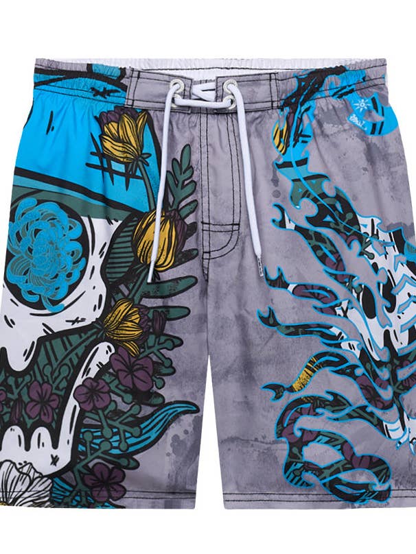 Niño | Pantalones Cortos "Army Skull" Color Antracita para venta al por mayor de Scorpion Bay