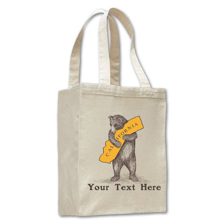 SF Mercantile - Wholesale Tote Bag - Unisex - Customizable Small Canvas Book Bag