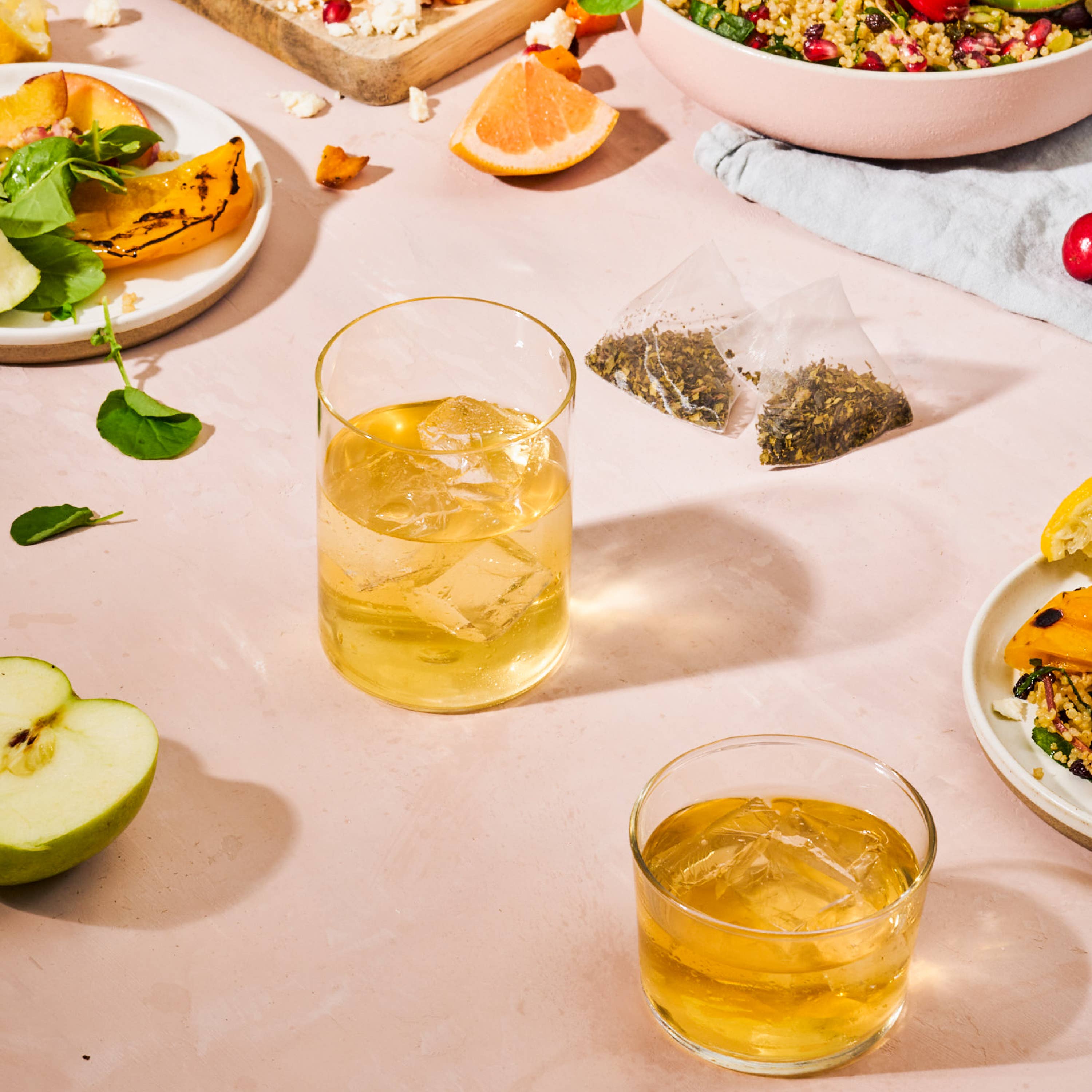 Teatulia Organic Teas - Vente Sachets de thé - Sachets de thé pyramidal enveloppés de blanc2