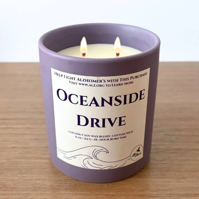 Lit From Above - Wholesale Jar/Filled Candle - Oceanside Drive • 11 oz
