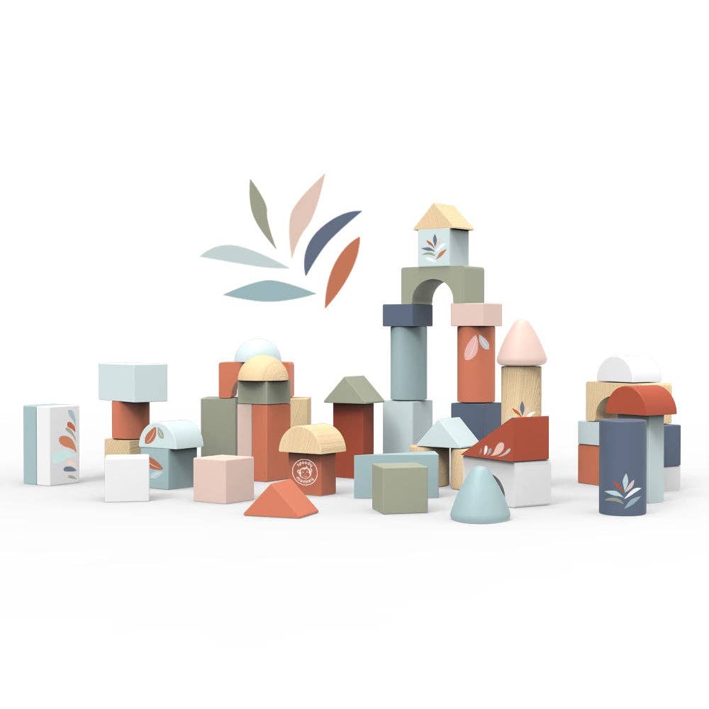 Speedy Monkey - Wholesale Blocks - Kids Baby - Building blocks (50 pieces)1