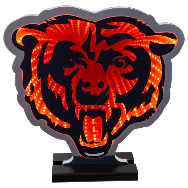 Sporticulture - Wholesale Neon Sign - NFL CHICAGO BEARS LED INFINITY LOGO LIGHT