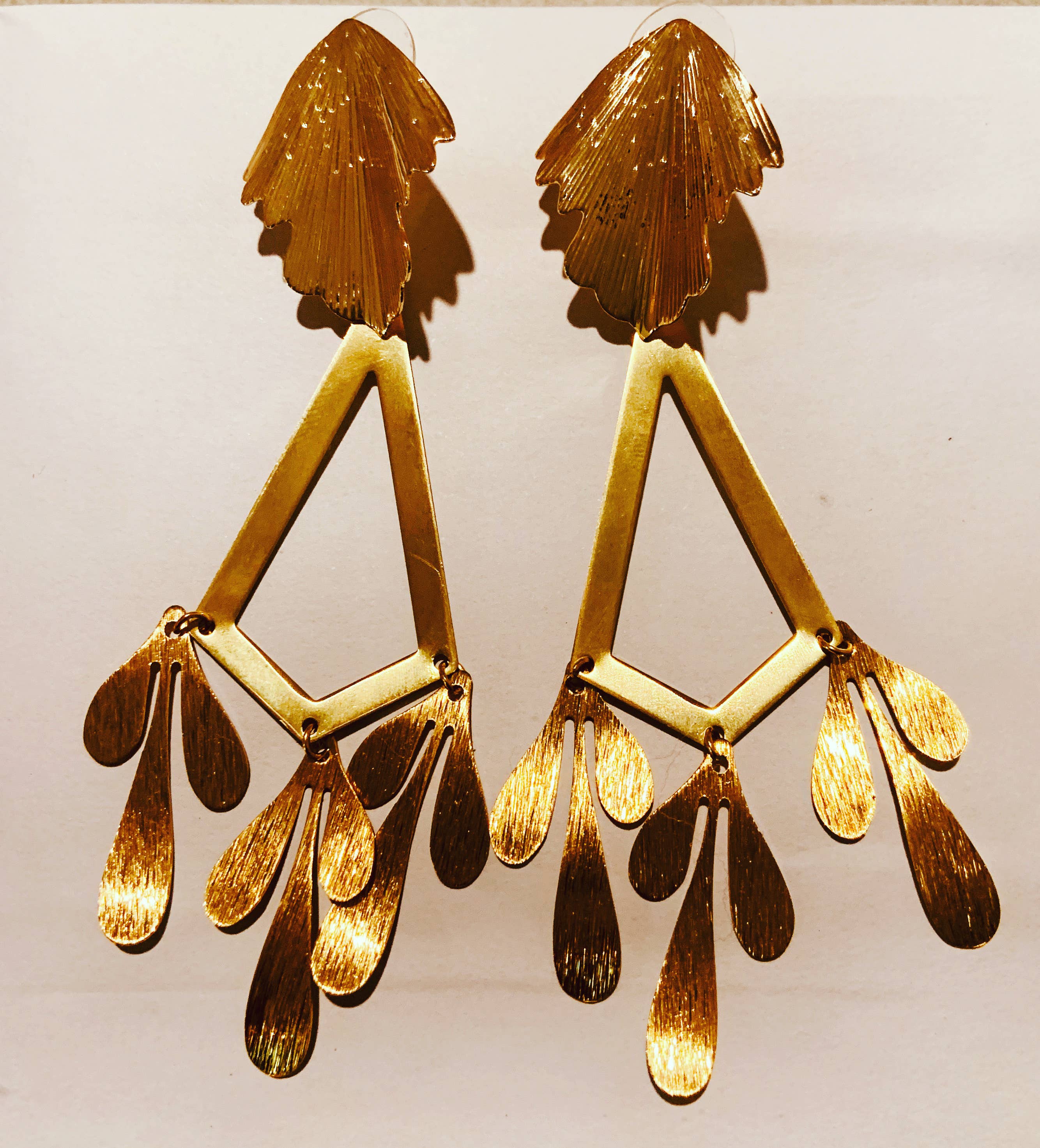 JAG/ged Edge Jewelry - Wholesale Dangle Earrings - Brass & Sass0