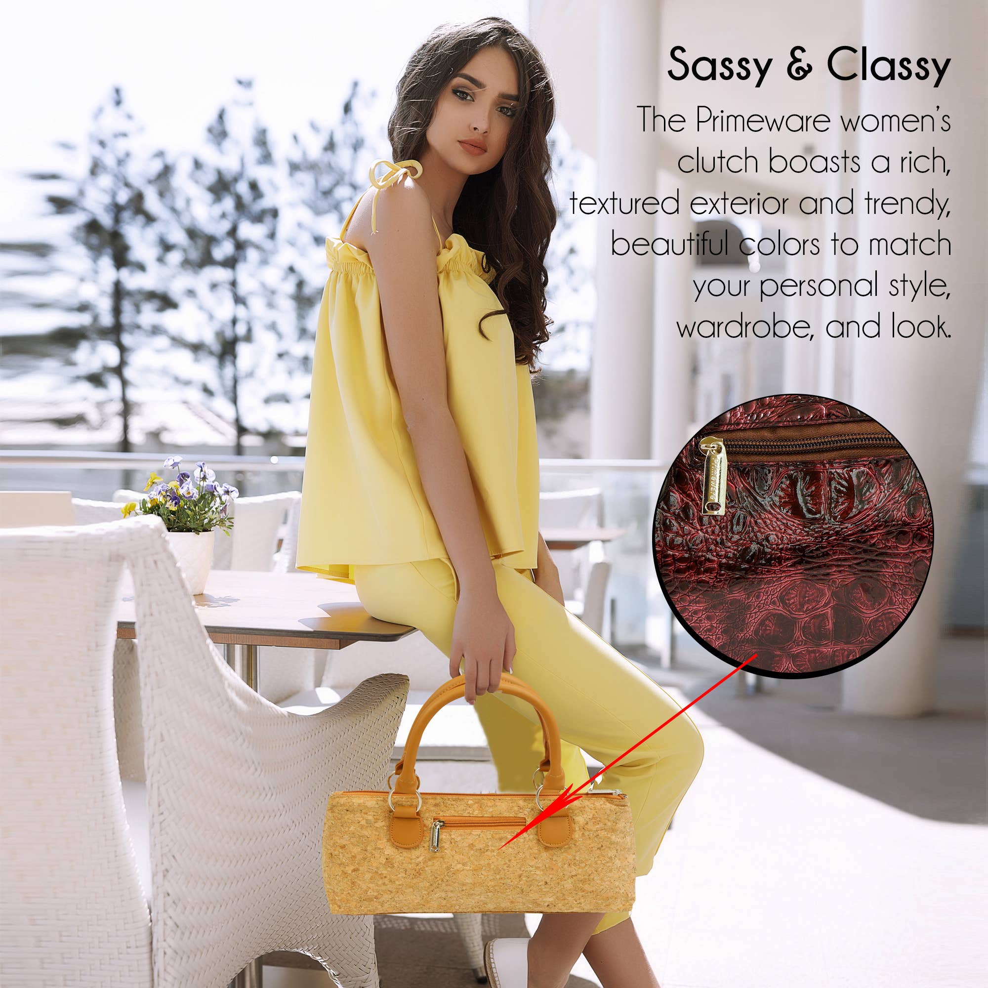 Primeware Inc. - Vendita all'ingrosso Borse per bottiglie di vino - Pochette per vino | Borsa termica Classic Sassy2