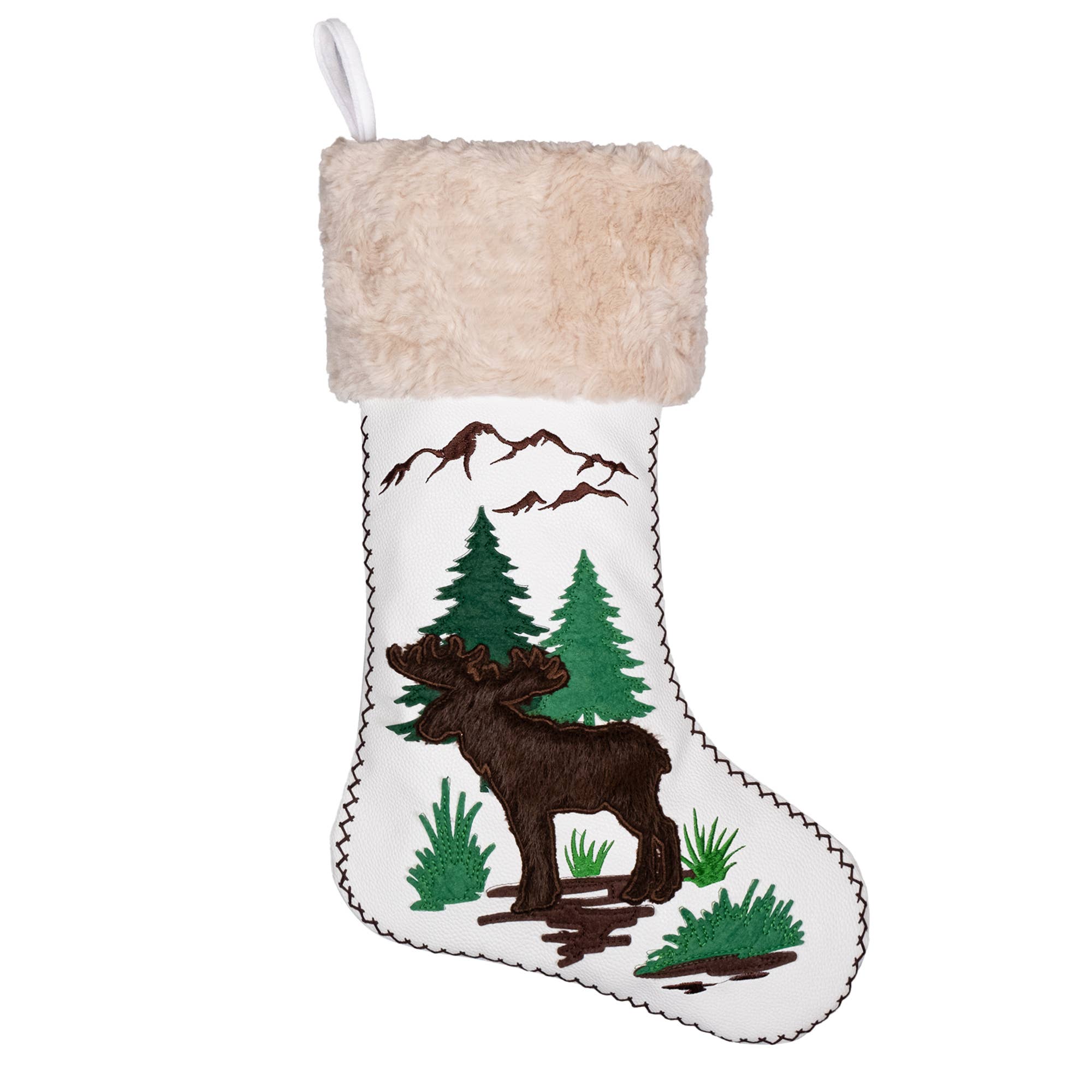 GEXWORLDWIDE - Wholesale Holiday Stocking - New Stitched Cartoon Embroidered Christmas Stocking6