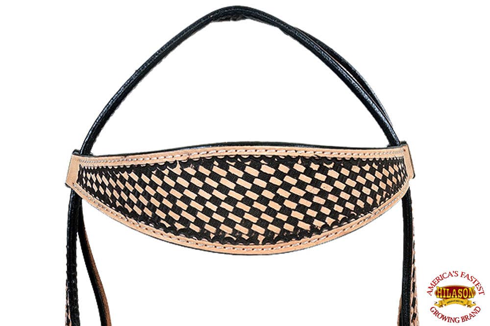 HILASON - Wholesale Horseback Riding Gear - HILASON Western Horse Headstall Breast Collar Set Tack Genuine American Leather | For Horses Headstalls127