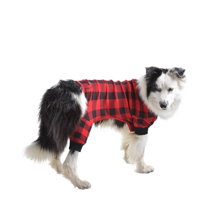 Lazy One - Wholesale Pet Costume - Dog - Plaid Bear Cheeks Dog Flapjacks6