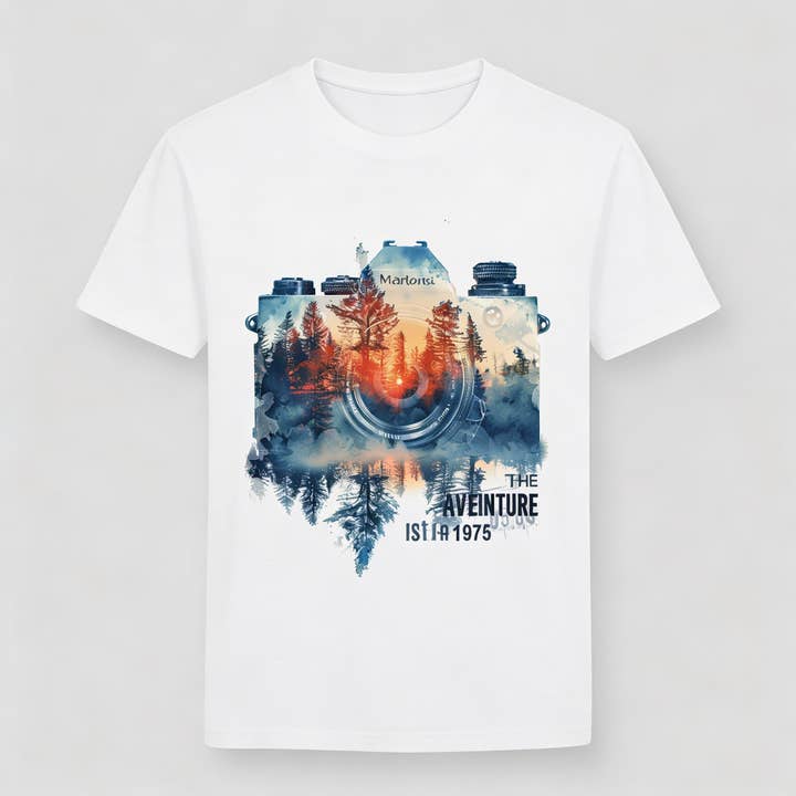 Men's T-shirt with photo print for wholesale by Vinto Exclusive