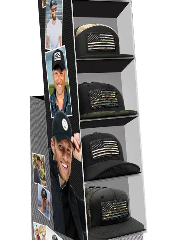 USA Leather Hat Shipper 30 Count for wholesale by Convenience Store Outfitters