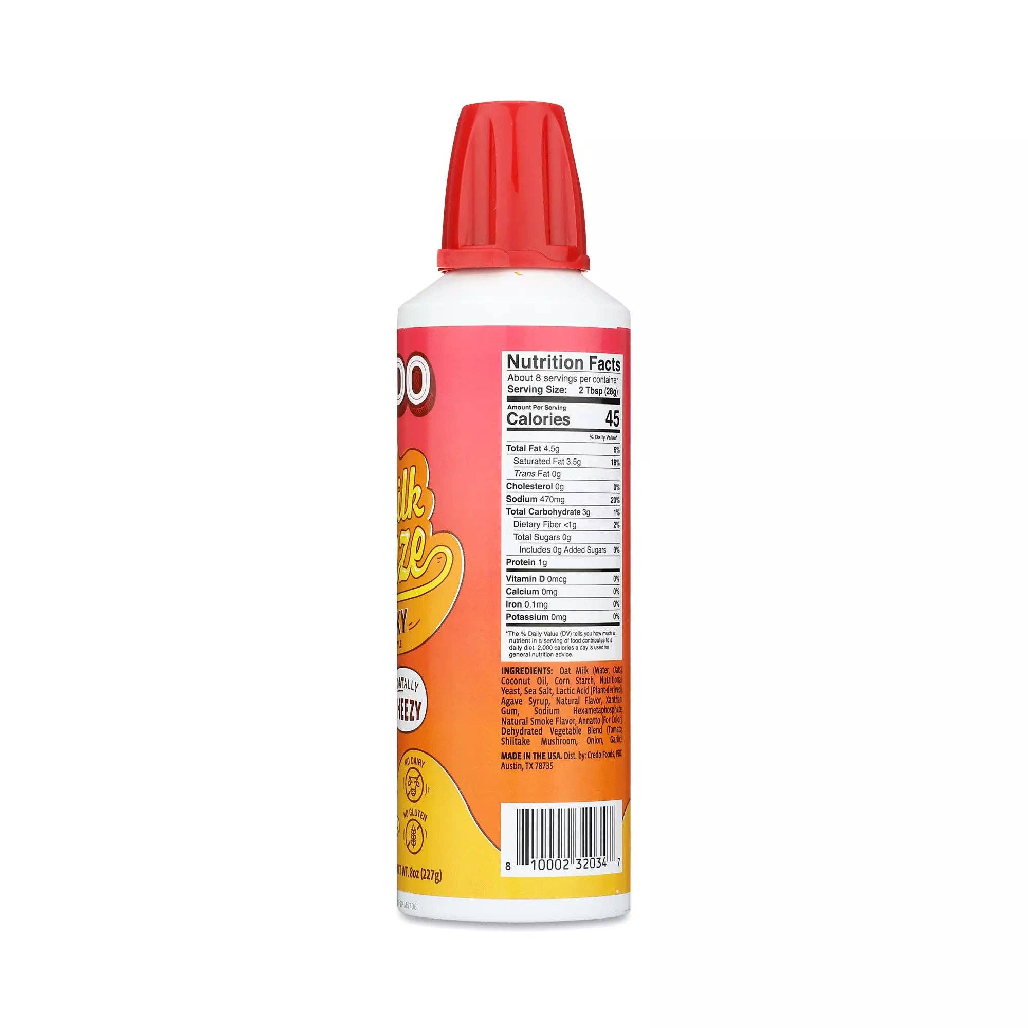 Credo Foods - Wholesale Cheese - Oat Milk Smoky Cheddar Cheeze1