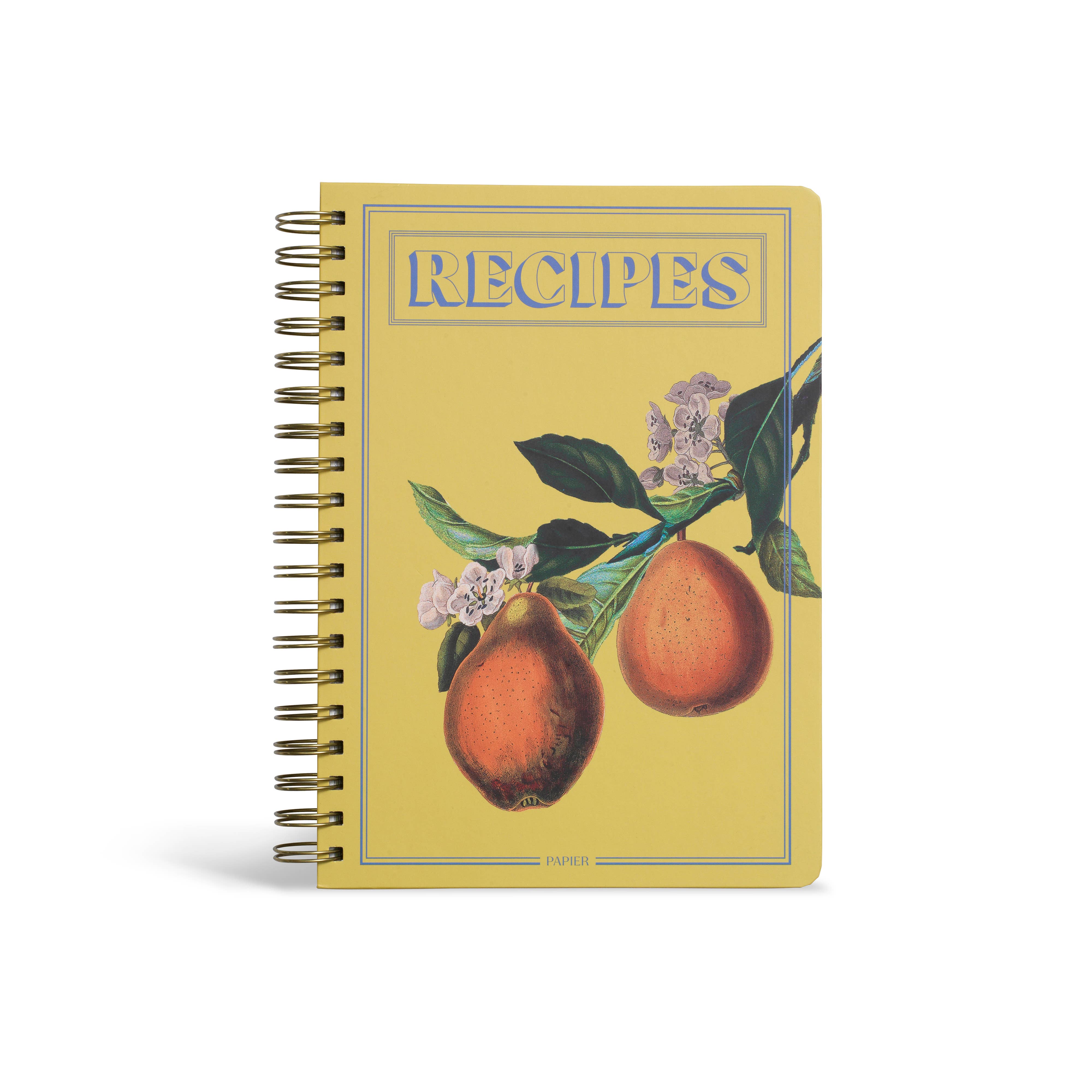 Papier UK - Wholesale Journal/Diary - Hanging Fruits B5 Spiral Recipe Journal