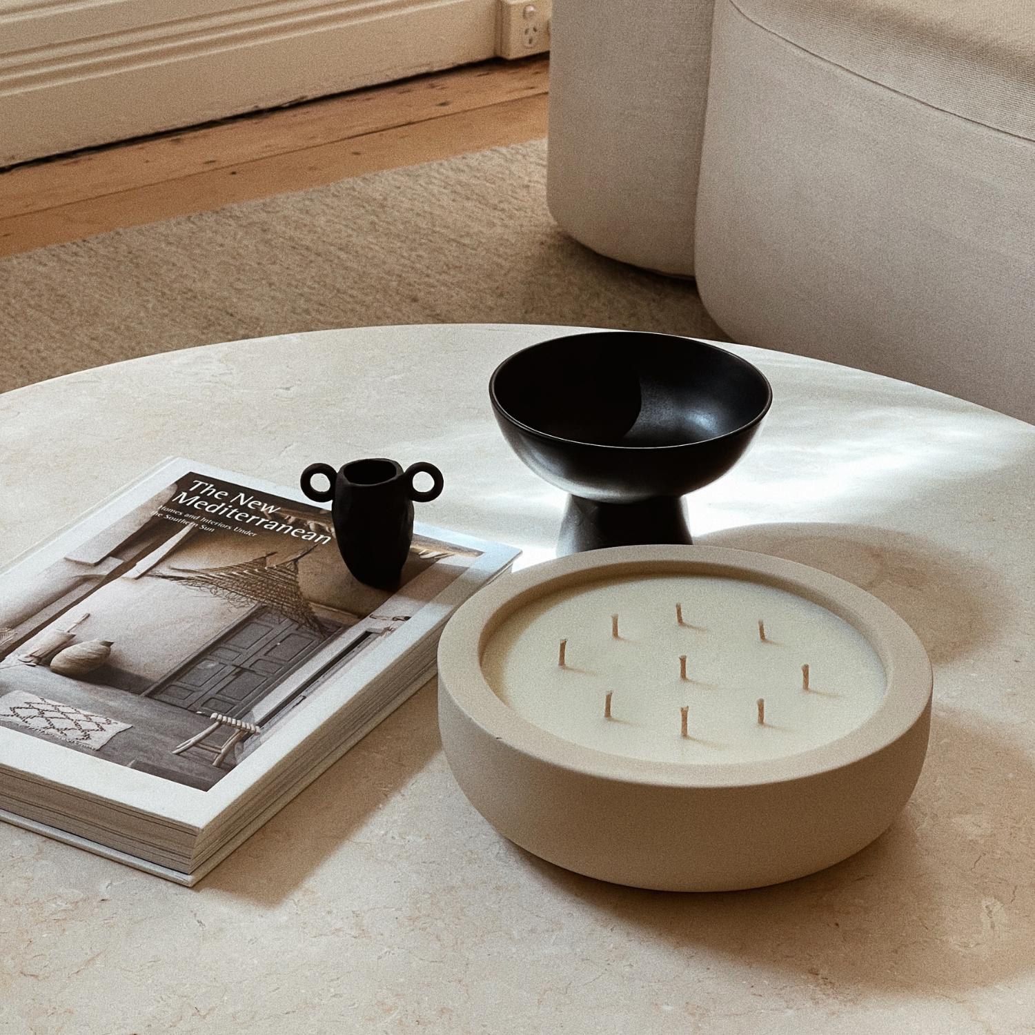 Moonstone The Paloma Candle Bowl for wholesale on Faire1