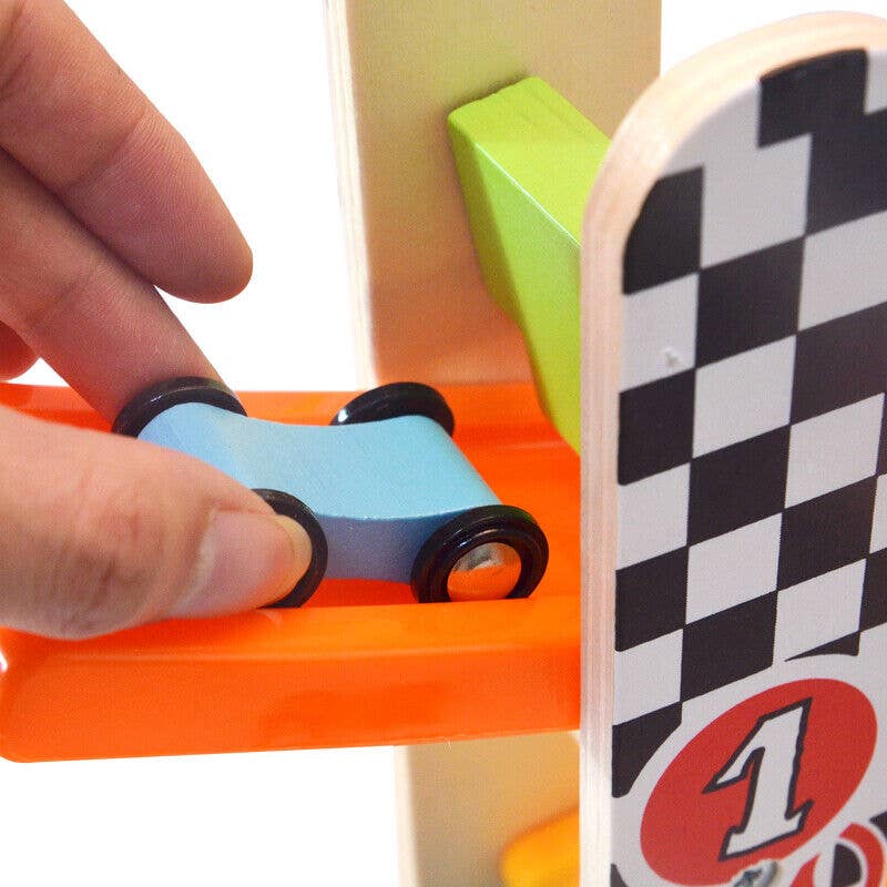 ACOOL TOY - Wholesale Wood Toy - Kids - AC6653  Ramp Race / AC6694 Roller Coaster (Double Ramp Race)7